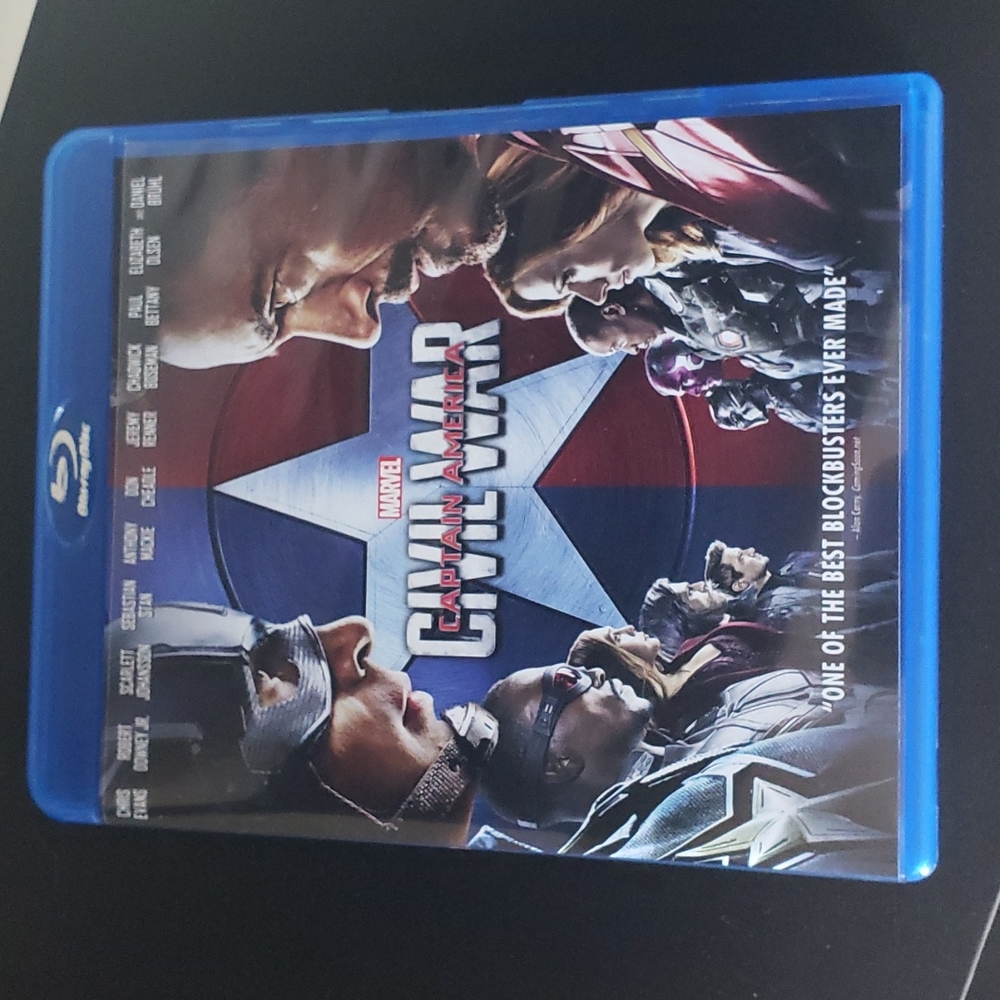 Captain America Civil War Blu-ray